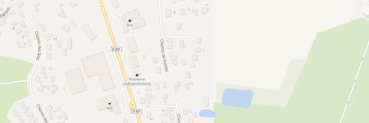 Plan du 45B Che de Nantes à Geneston