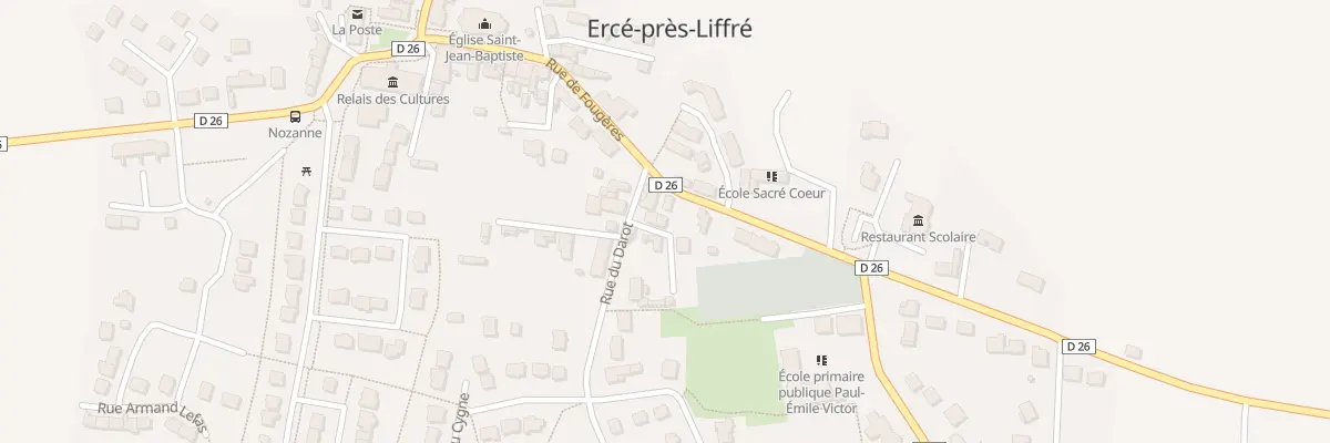 Plan du 5367 Imp du Rollier à Ercé-près-Liffré