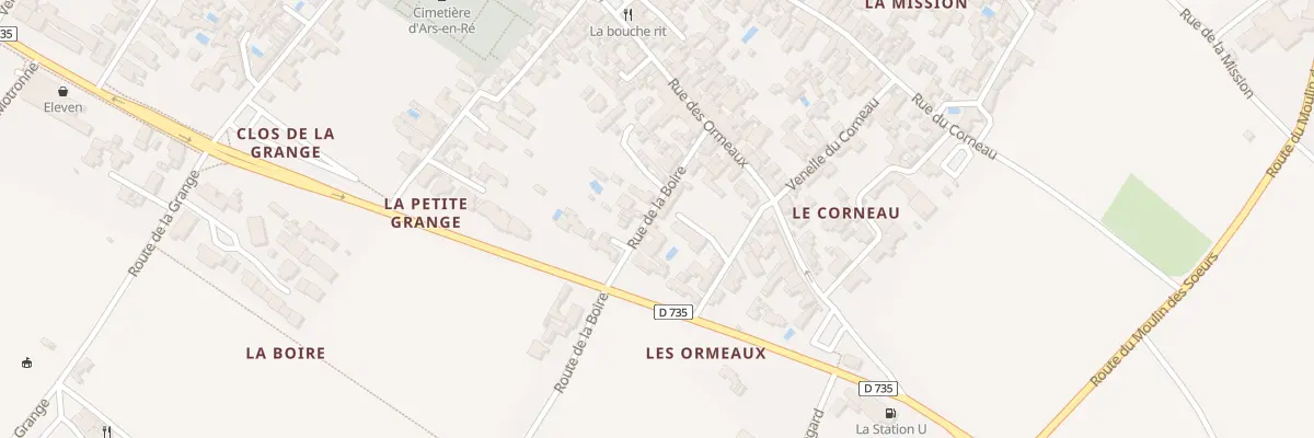 Plan du 13 Rue de la Boire à Ars-en-Ré