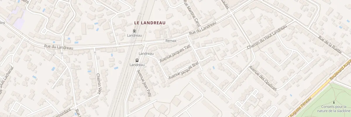 Plan du 10 Av Jacques Tati à Nantes