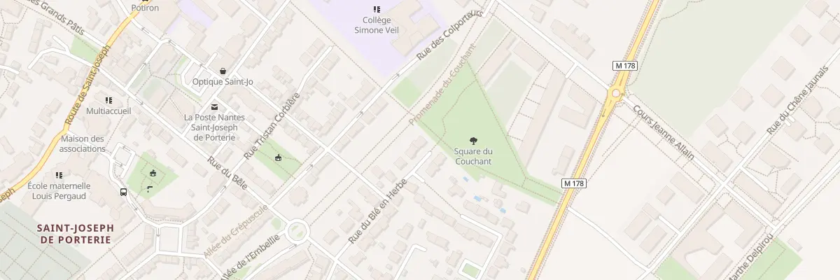 Plan du 3 Imp des Vendanges à Nantes