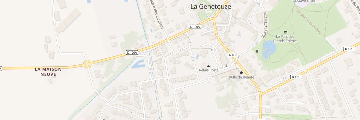 Plan du 2 Rue constant aubret à La Genétouze