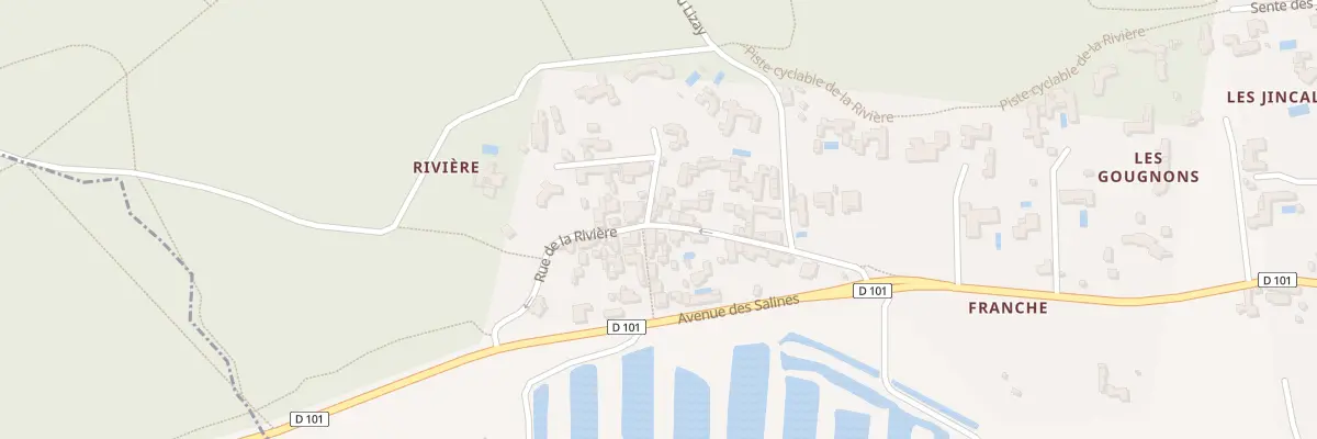 Plan du 18 La Riviere aux Portes-en-Ré