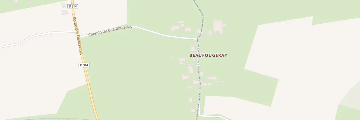 Plan du 374 Village Beaufougeray à Anctoville-sur-Boscq