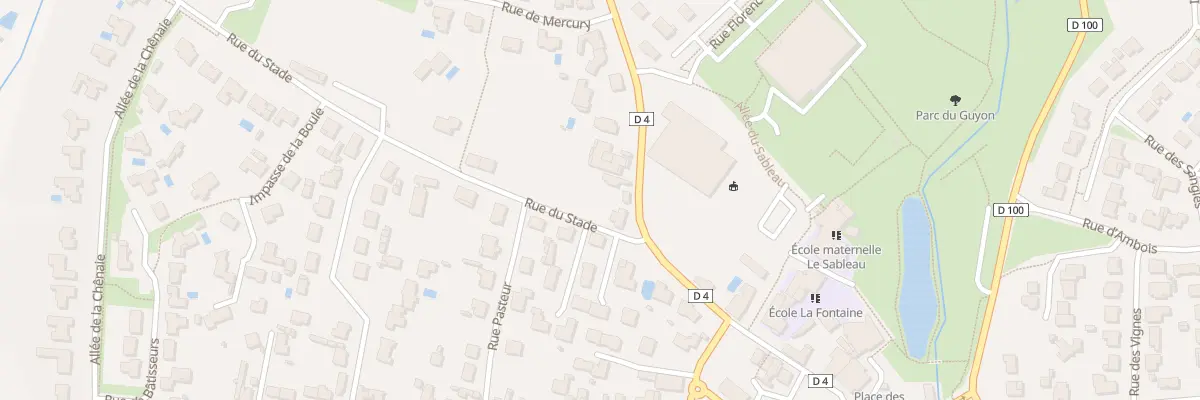 Plan du 55 Rue de lattre de tassigny à Venansault