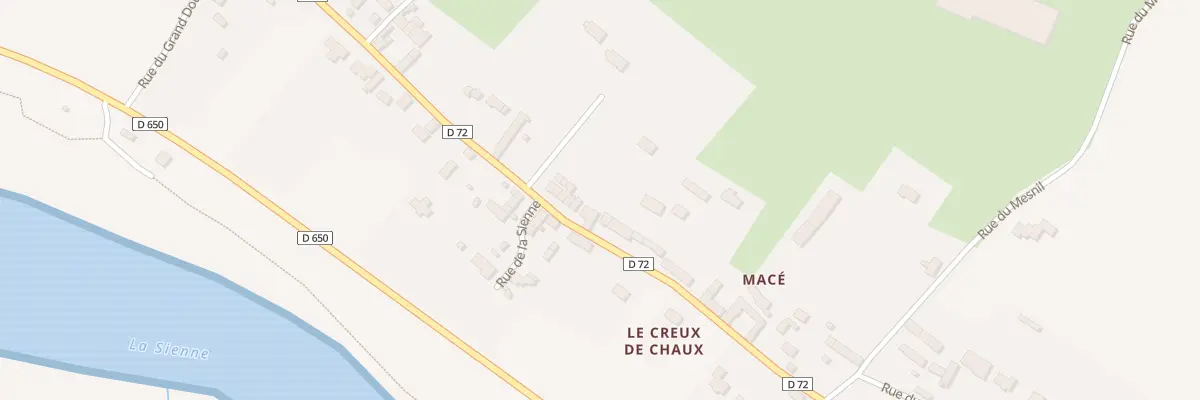 Plan du 93 Rue de la Sienne à Heugueville-sur-Sienne