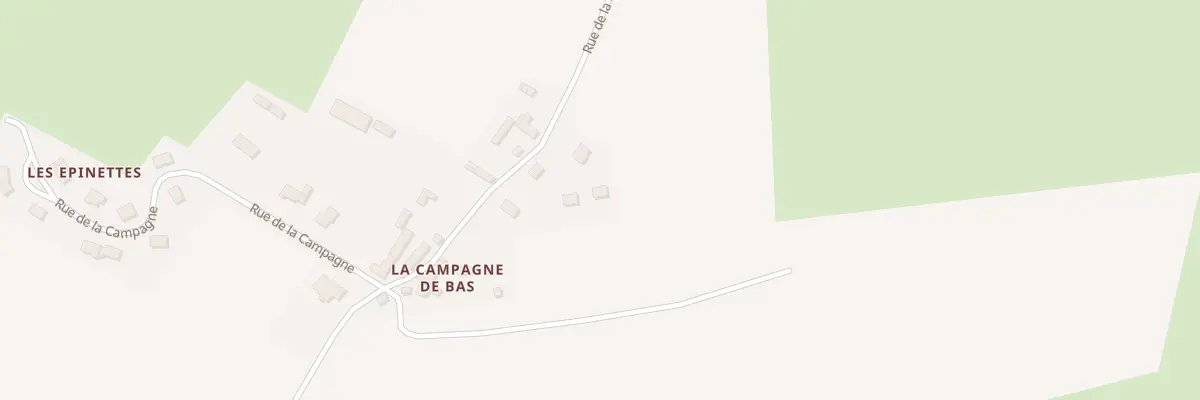 Plan du 36 Rue de la Campagne à Heugueville-sur-Sienne