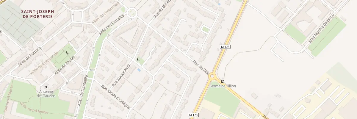 Plan du 98 Rue Jeanne la Corsaire à Nantes