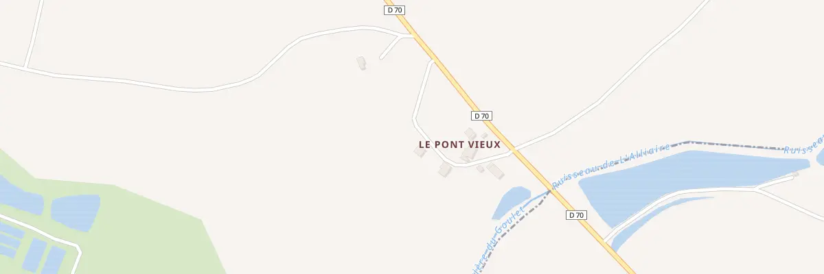 Plan du 4 Le Pont Vieux à Saint-Hilaire-la-Forêt