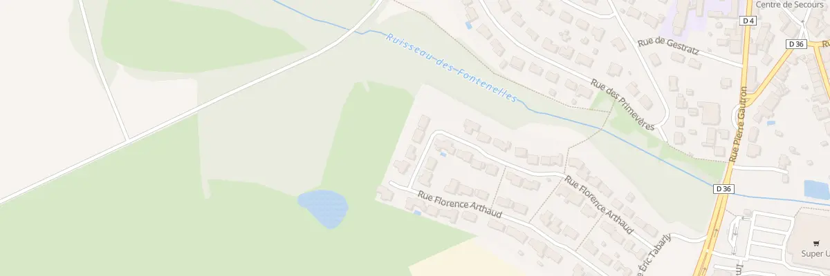 Plan du 34 Rue Florence Arthaud à Nieul-le-Dolent
