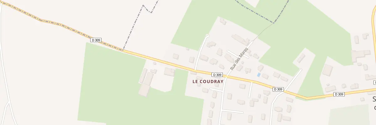 Plan du 480 Rte de la Mer à Saint-Aubin-des-Préaux
