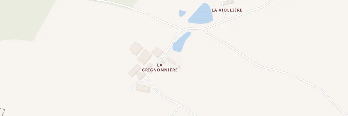Plan du 1 La Grignonnière à Avrillé