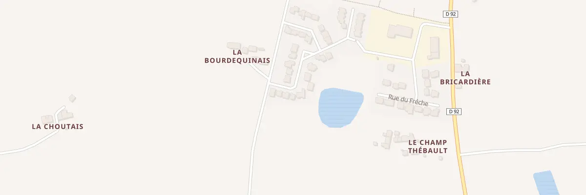 Plan du 23 Rue du Clos Bricard à Ercé-près-Liffré