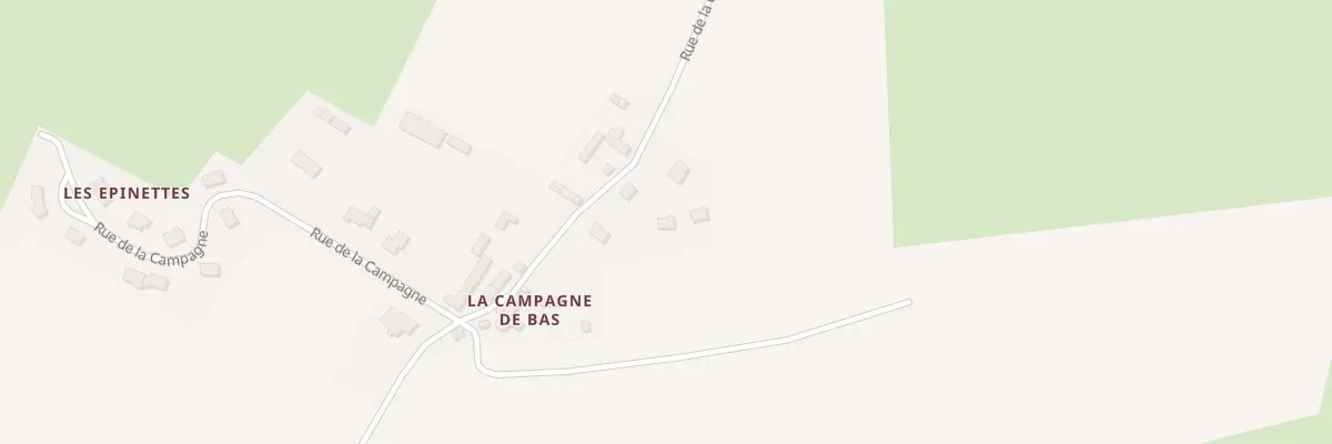 Plan du 34 Rue de la Campagne à Heugueville-sur-Sienne