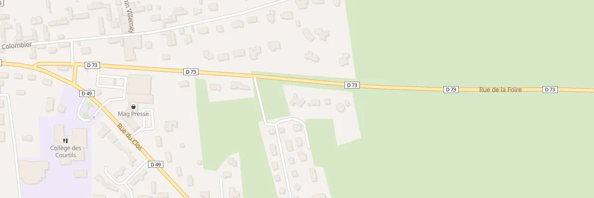Plan du 16 Rue de la Foire à Montmartin-sur-Mer