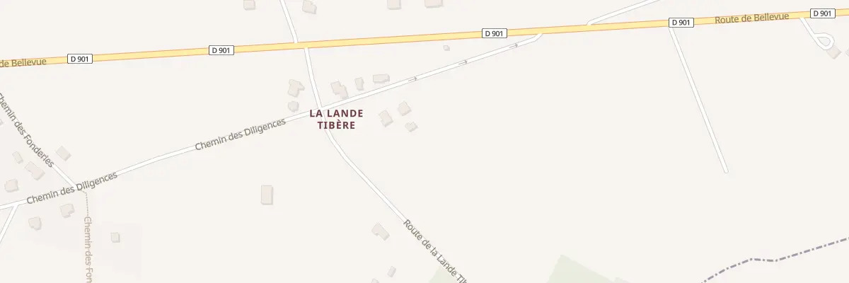 Plan du 38 Che des Diligences à Bretteville