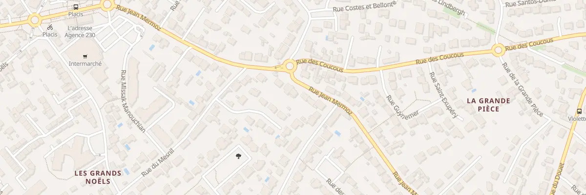 Plan du 42 Rue Jean Mermoz à Saint-Sébastien-sur-Loire