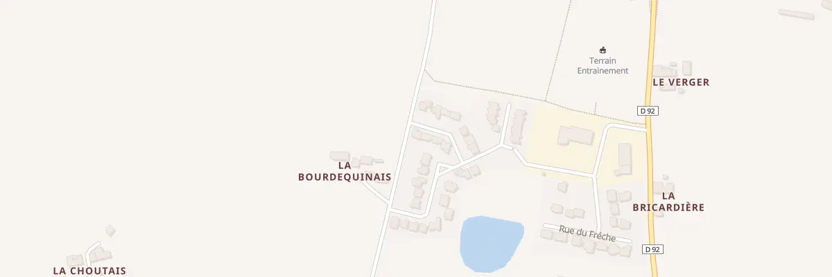 Plan du 2 Rue du Pré de l’Orgerie à Ercé-près-Liffré
