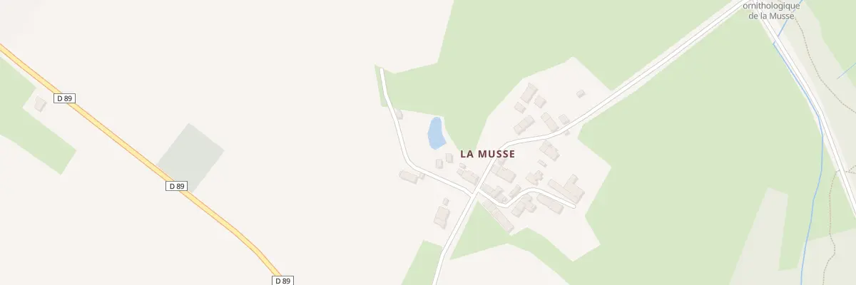 Plan du 5 La Musse à Sougeal