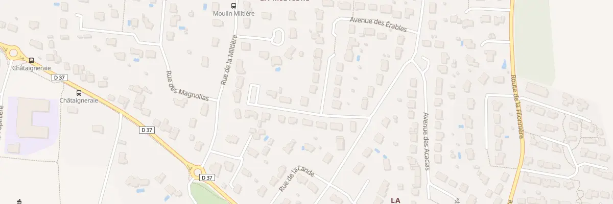 Plan du 1 Imp du Bois de la Miltière à Sucé-sur-Erdre