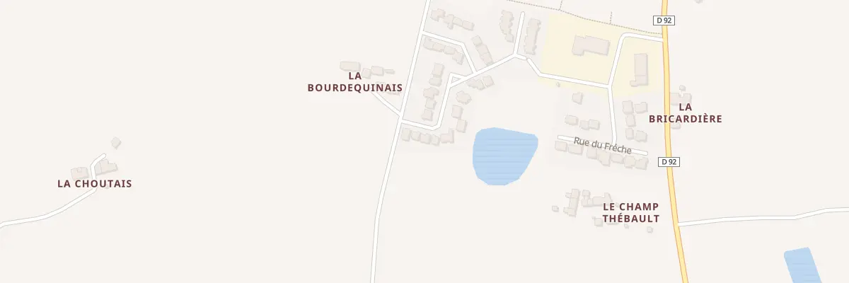 Plan du 25 Rue du Clos Bricard à Ercé-près-Liffré