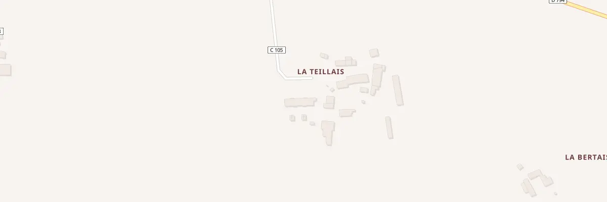 Plan du 5002 La Teillais à Vieux-Vy-sur-Couesnon