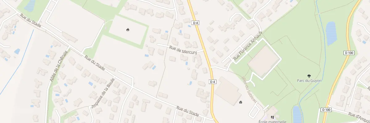 Plan du 5 Rue de mercury à Venansault