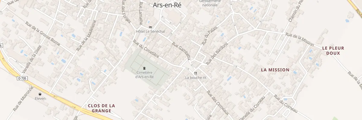 Plan du 15 Pl de la Chapelle à Ars-en-Ré