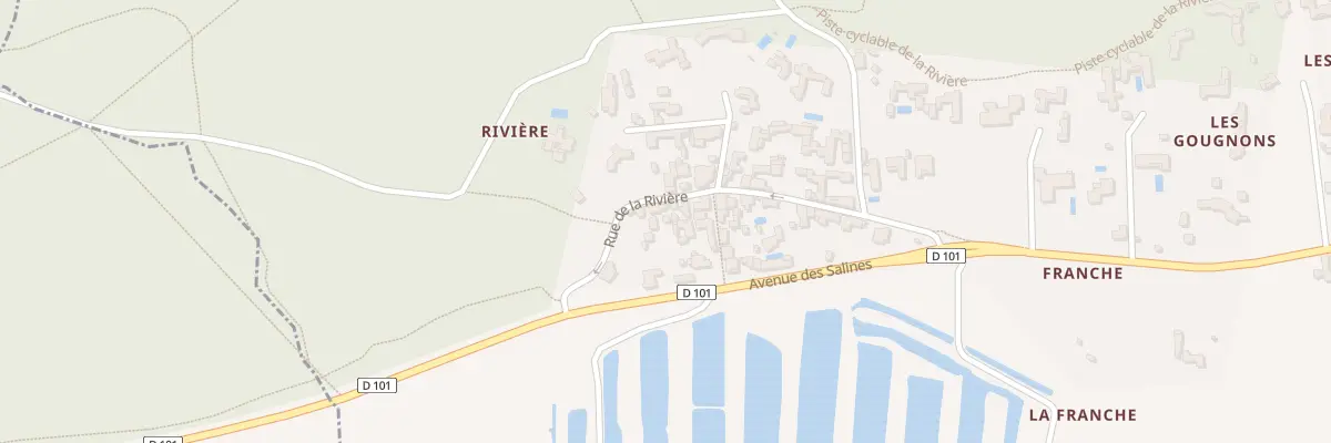 Plan du 31 Rue de la Riviére aux Portes-en-Ré