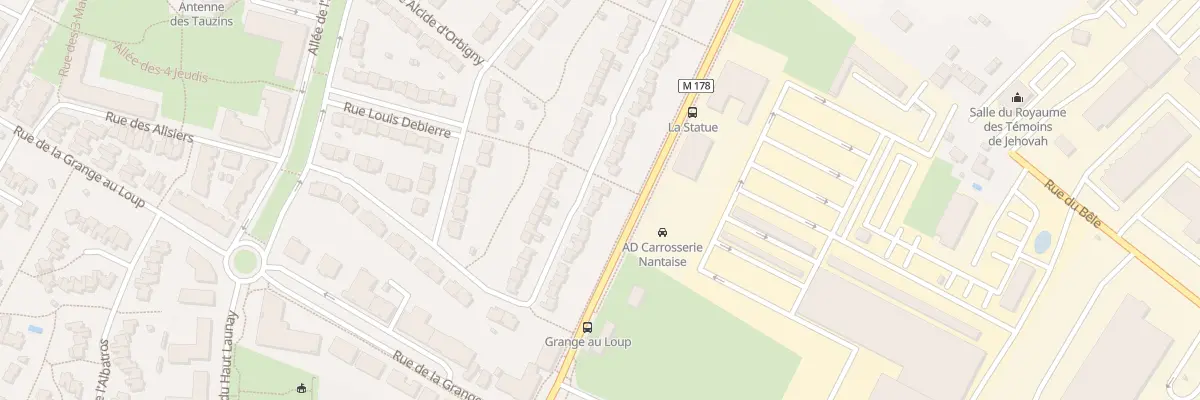 Plan du 46 Rue Jeanne la Corsaire à Nantes