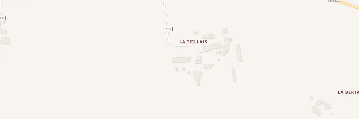 Plan du 5003 La Teillais à Vieux-Vy-sur-Couesnon