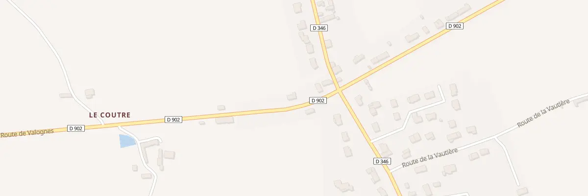 Plan du 1 Carrefour des Vergees à Yvetot-Bocage
