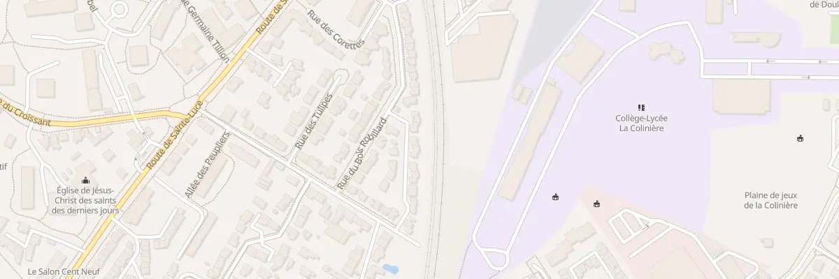 Plan du 14 Rue des Millepertuis à Nantes