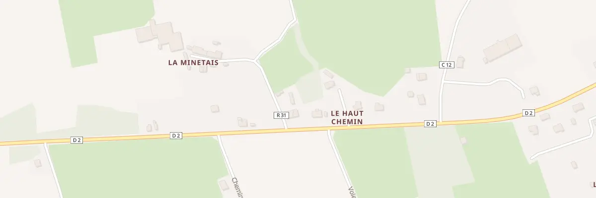 Plan du 9 Les Hauts Chemins à Abbaretz