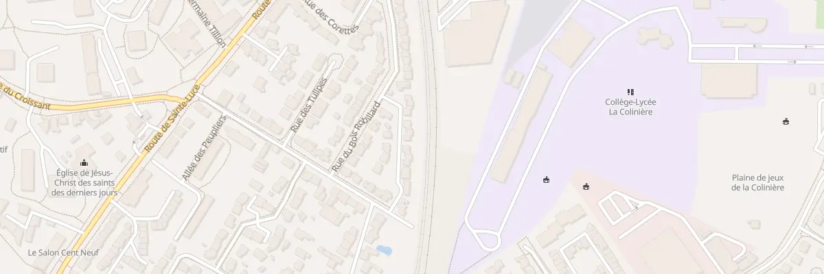Plan du 12 Rue des Millepertuis à Nantes
