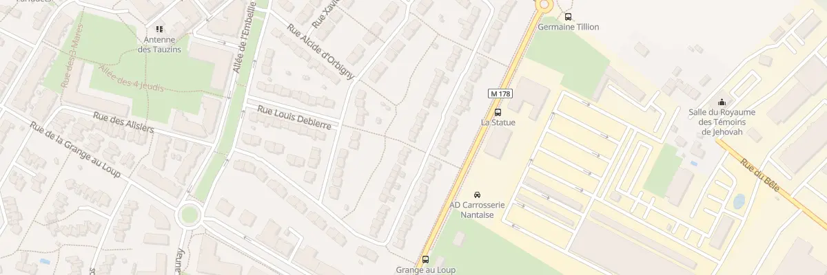 Plan du 37 Rue Jeanne la Corsaire à Nantes