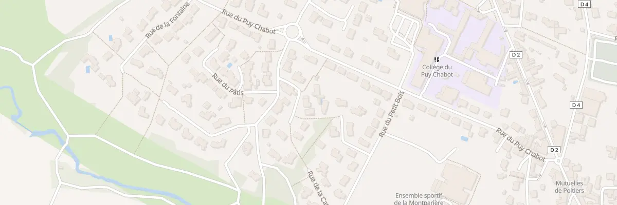 Plan du 5 Rue de la gîte au Poiré-sur-Vie