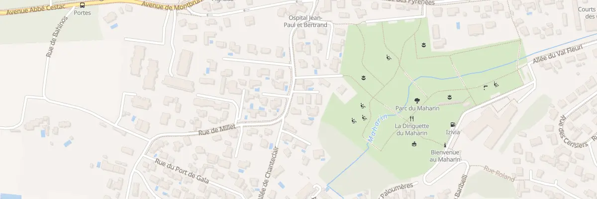 Plan du 18 Rue de Millet à Anglet