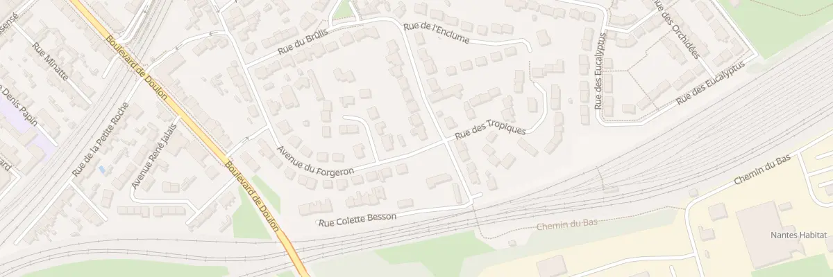 Plan du 24 Rue du Petit Blottereau à Nantes