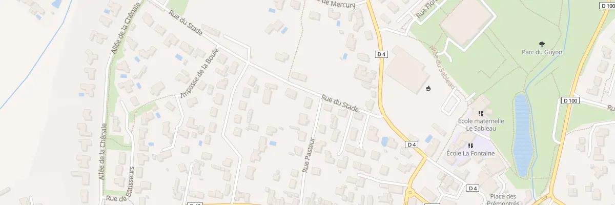 Plan du 35 Rue pasteur à Venansault