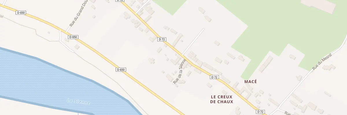 Plan du 70 Rue de la Sienne à Heugueville-sur-Sienne