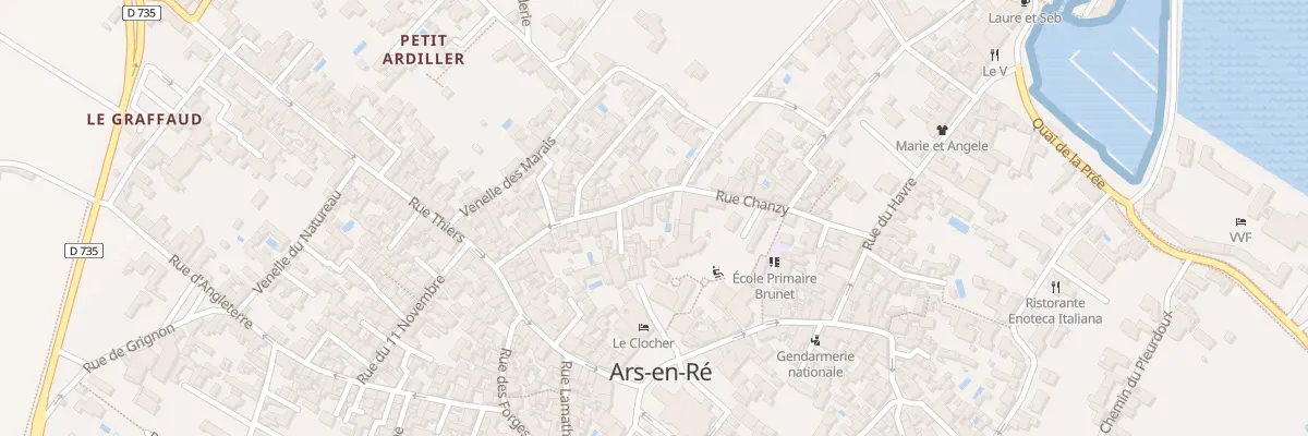 Plan du 36 Rue Chanzy à Ars-en-Ré