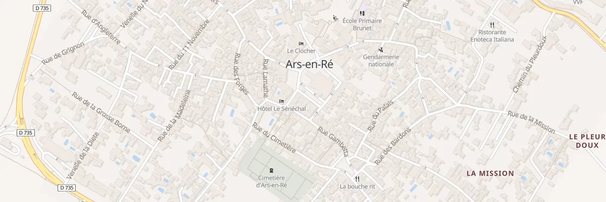 Plan du 5 Pl Carnot à Ars-en-Ré