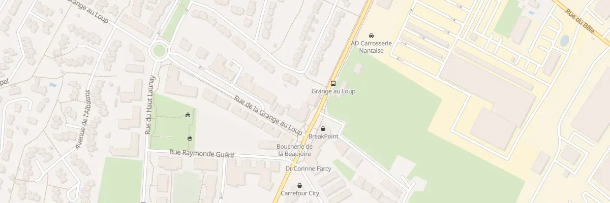Plan du 35 Rte de Carquefou à Nantes