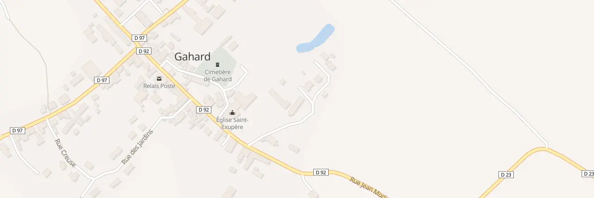 Plan du 2 Imp du Prieure à Gahard
