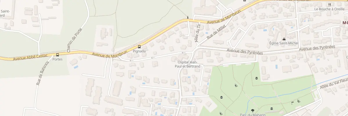 Plan du 79 Av des Pyrénées à Anglet