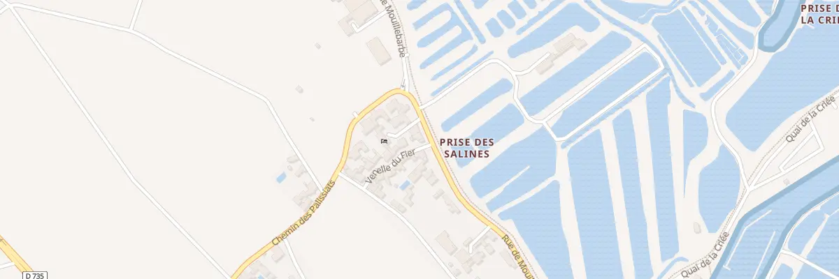 Plan du 53 Rte de Mouillebarbe à Ars-en-Ré