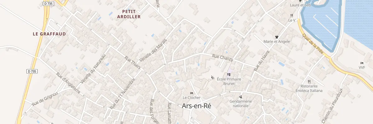 Plan du 30 Rue de la Geneve à Ars-en-Ré