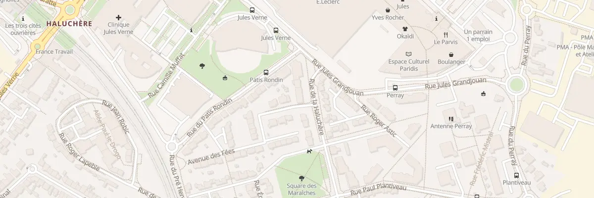 Plan du 123 Rue de la Haluchère à Nantes