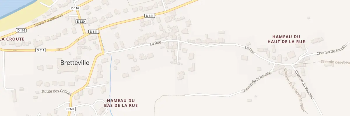 Plan du 2 Che de la Petite Roupie à Bretteville